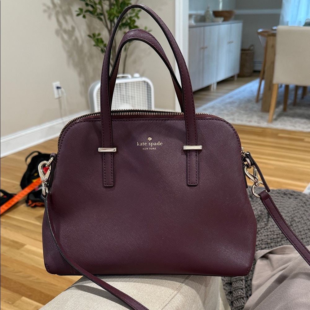 Kate Spade Plum Satchel Bag